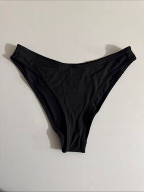 H&M Black High-Cut Bikini Bottom